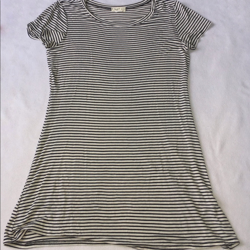 Striped T-shirt dress!